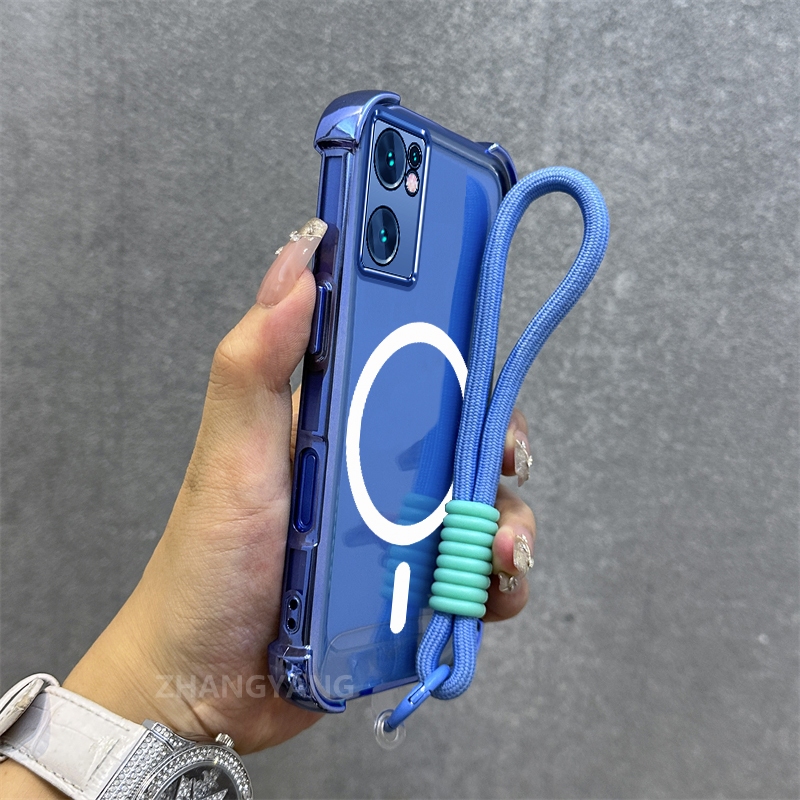 เคสสําหรับ Xiaomi 13T 13T Pro เคสโทรศัพท์ป้องกันการตกด้วยไฟฟ้าความงามแหวนดูดแม่เหล็กใหม่ออกแบบเปลือกนิ่มพร้อมเชือกฟรี