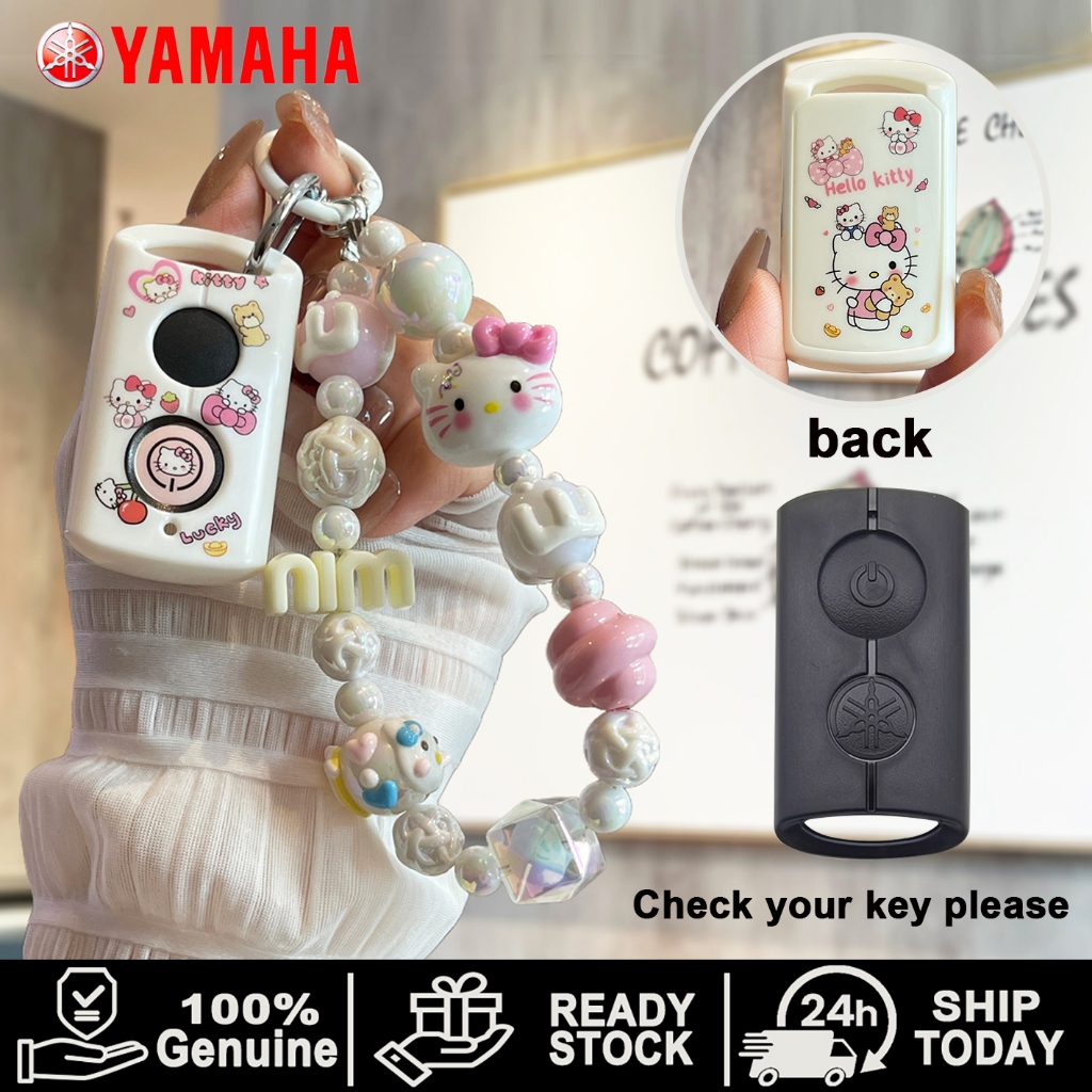 เคสกุญแจ Yamaha nmax2025 Y16 ZR Fazzio NVX V2 XMAX V1 NMAX Y16 NVX155 AEROX 155 QBIX AutoTPU ฝาครอบกุญแจรีโมทปลอก