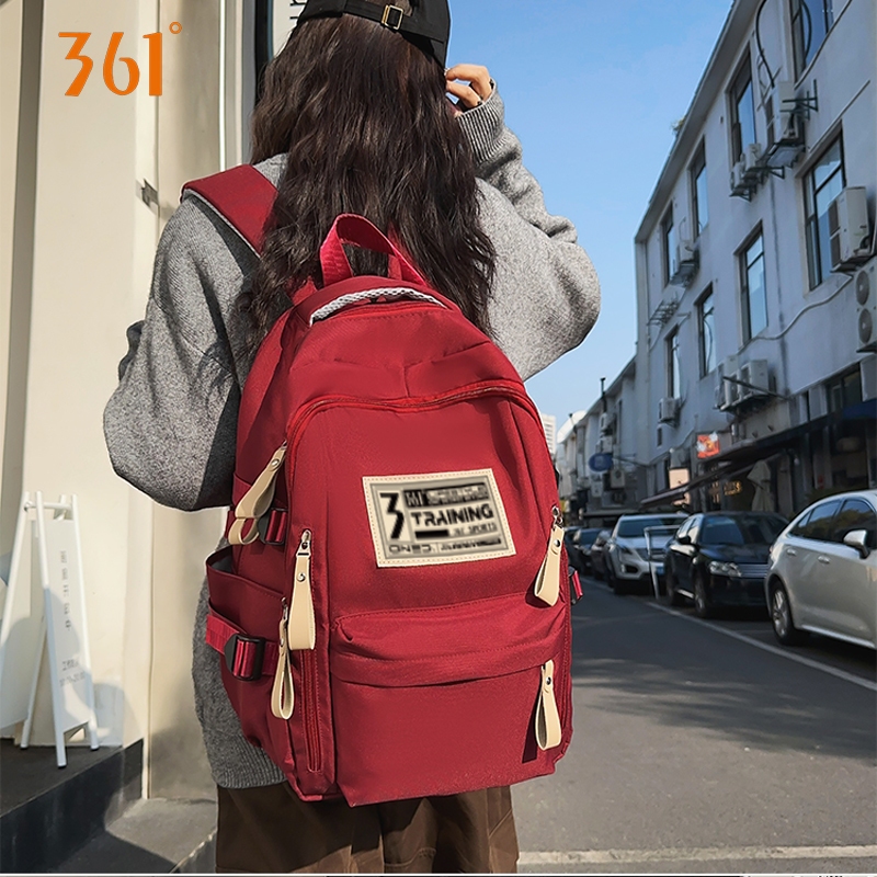 361 fashion backpack for men and women, student travel backpack