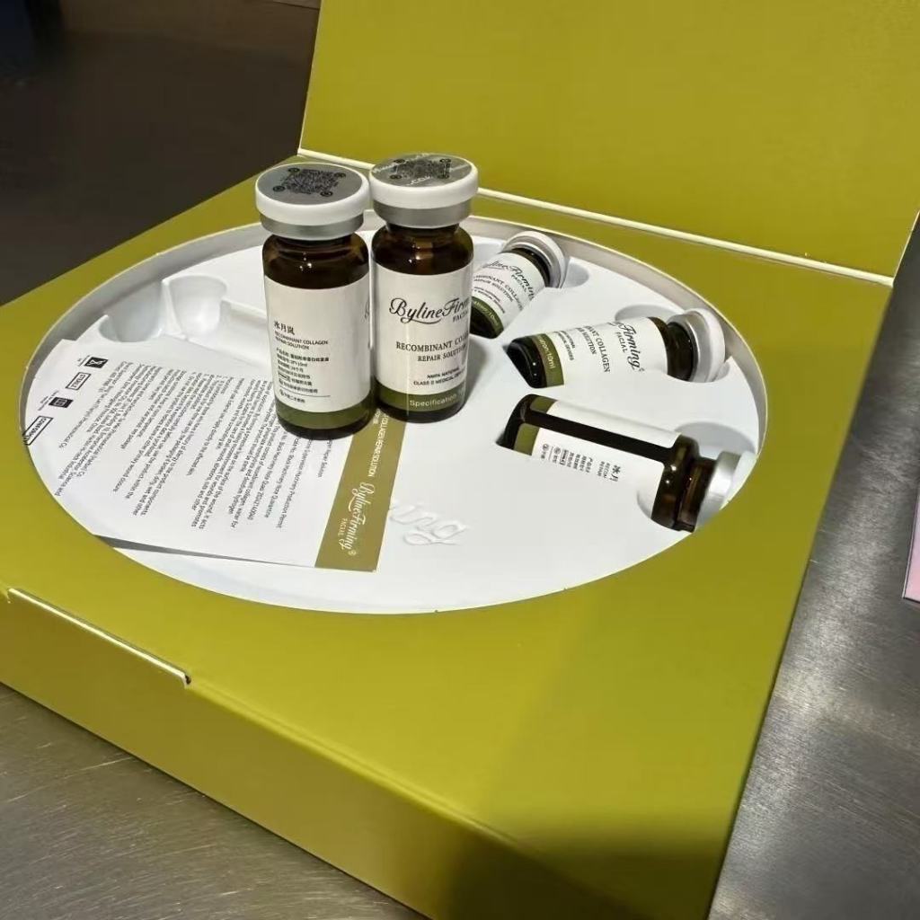 สต็อกพร้อม❤Ah BYLINE FACE Green Fat-Melting Facial/Partial Universal Version Shaping Lifting Firming