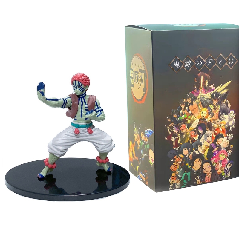 15 ซม.อะนิเมะ Kimetsu ไม่มี Yaiba รูป Akaza สิบสอง Kizuki Ghost PVC Action Figures ตุ๊กตารวบรวมเดสก์