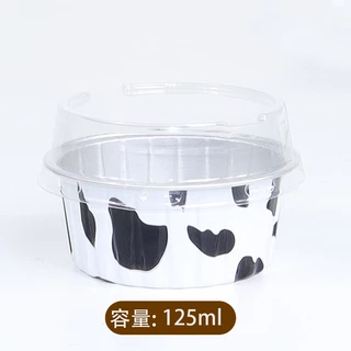 กล่องอลูมิเนียมฟอยล์ 125 มล. 100 ชิ้น ลายวันฮาโลวีน สีทอง/สีฟ้า/สีวัว/สีดําทอง/ทองด้านในสีแดงด้านนอก/สีชมพู/สีเขียว