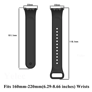 สายรัดสําหรับ Honor Band 10/Honor Band 9, ผู้หญิงผู้ชายซิลิโคนแบบปรับได้ Sport Replacement Band