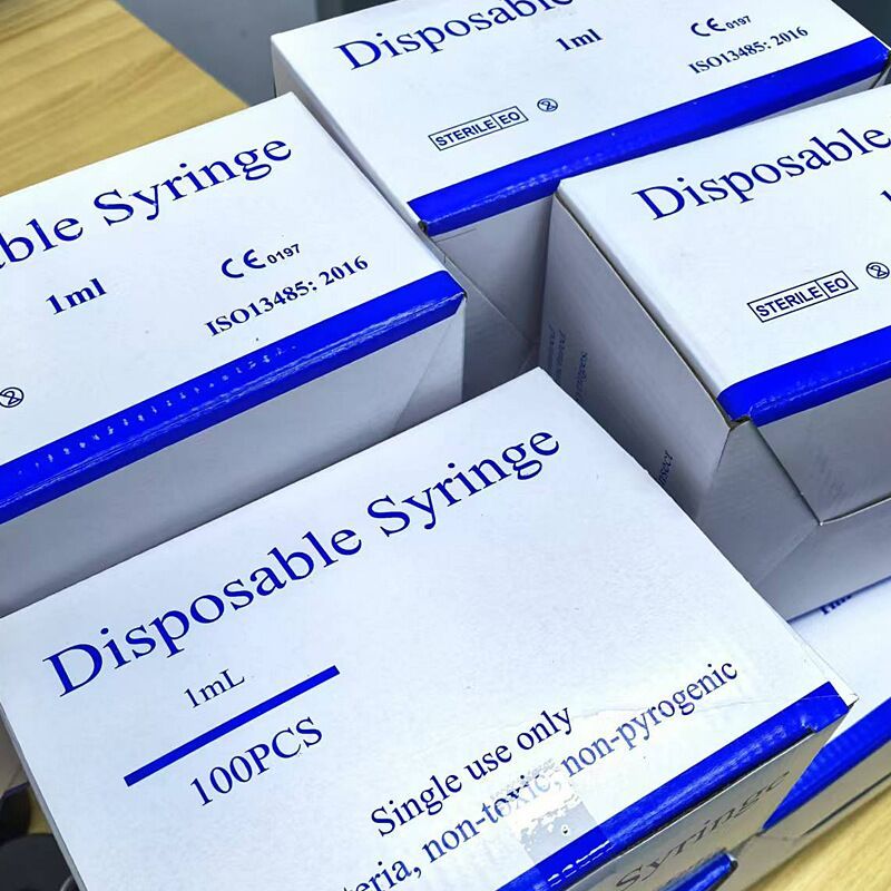 100 ชิ้น/กล่อง 0.5ml/0.5cc 31G*8 มม.InsulinsSyringesพร้อมเข็มหมวกสีส้ม,ฆ่าเชื้อบรรจุแยกชิ้นความปลอดภัยสําหรับสัตว์เลี้ยงฟาร์มสัตว์ใช้ - รูปที่ 5