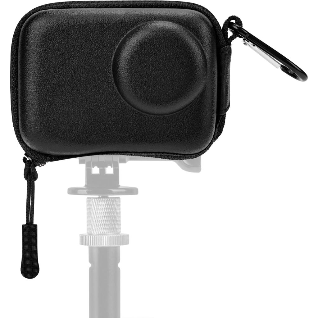 กระเป๋าพกพาสําหรับ Action 5 Pro, Travel Storage Case เข้ากันได้กับ DJI Osmo Action 5 Pro, 4, 3, Water-resistance Mini Protective Hard, อุปกรณ์เสริมกล้อง (สีดํา)
