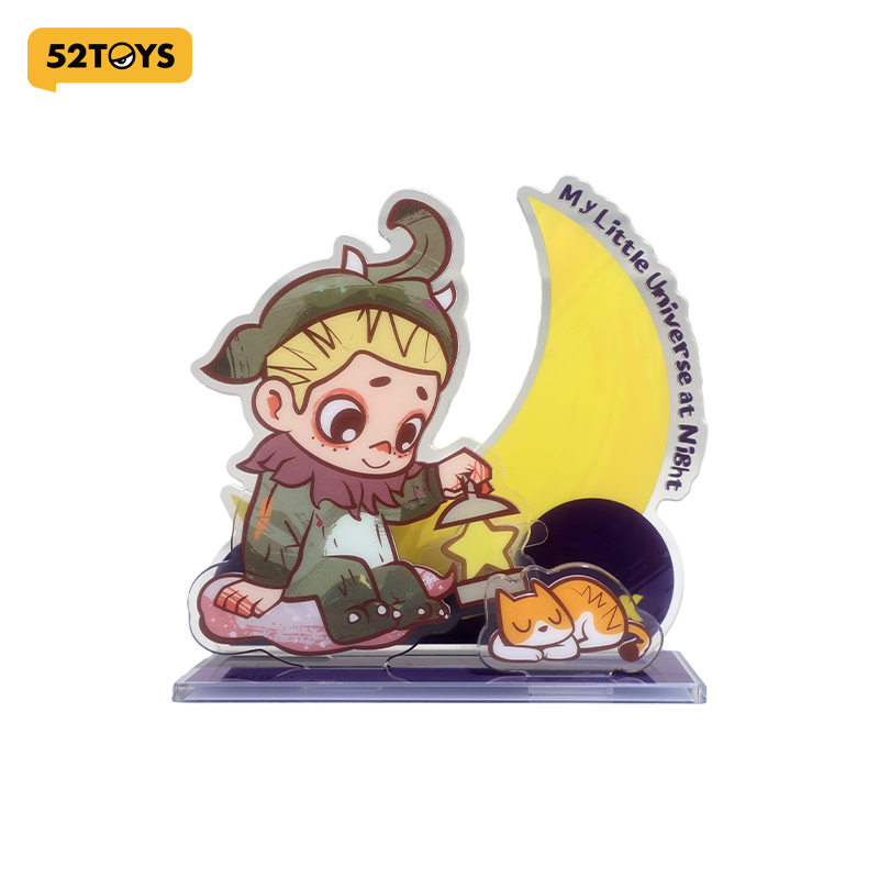 52TOYS NOOK Night Series Merch(Light-Up Fridge Magnet/Reflective Keychain/Lentic