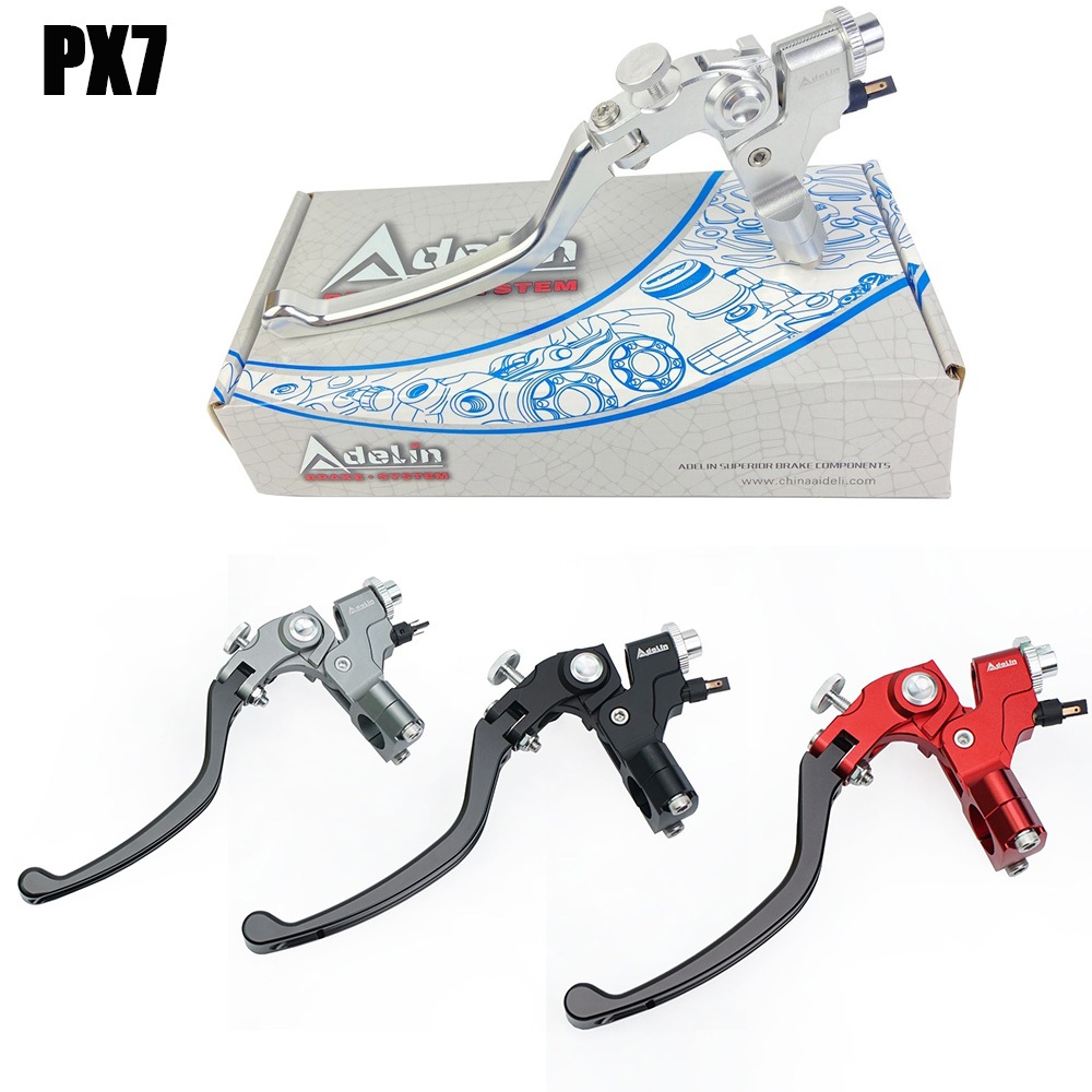 Adelin PX7 สายเคเบิลคลัทช์ อลูมิเนียม 22 มม. 7/8 นิ้ว สําหรับรถจักรยานยนต์ Honda Aprilla