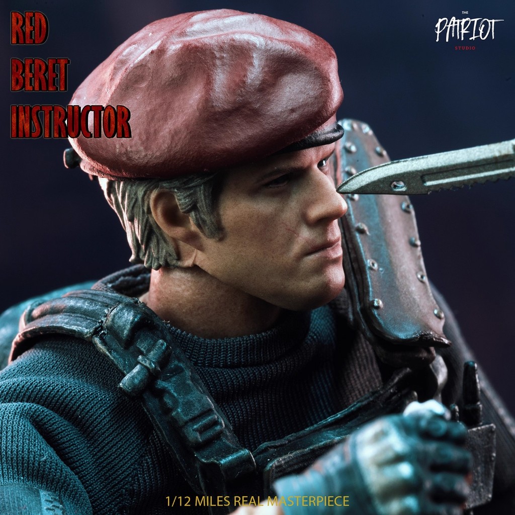 Patriot studio Patriot Resident Evil 4 Red Beret/Jack Lawsa Doll Soldier