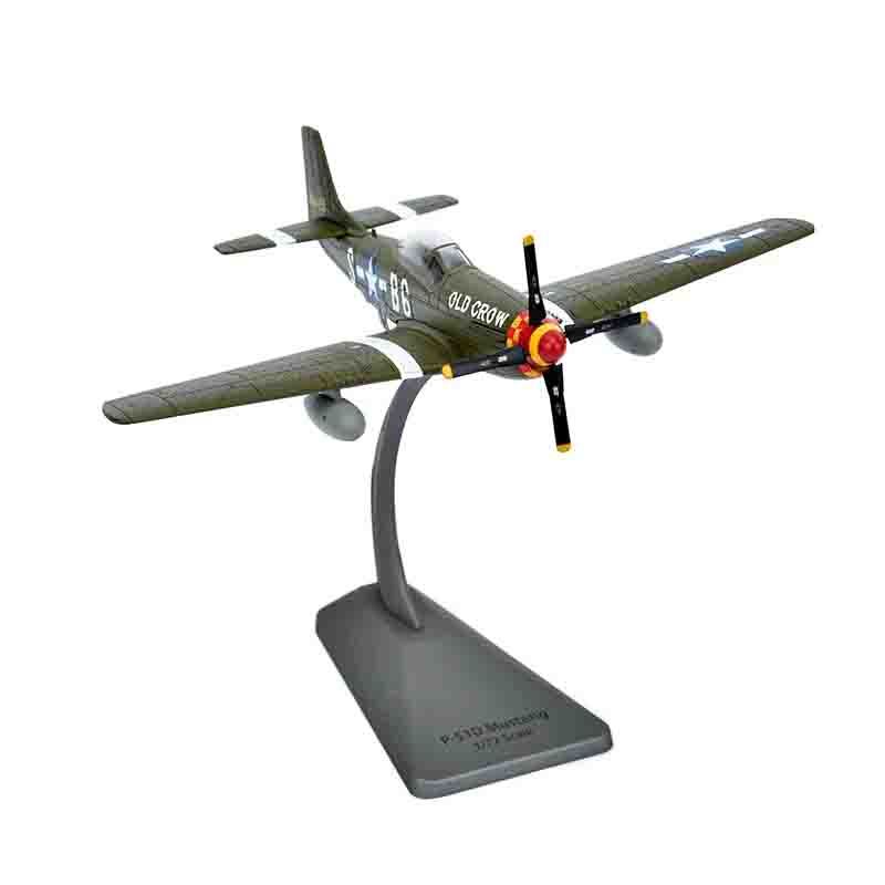 1/72 Scale Mustang P-51D P-51 Fighter P51 สําเร็จรูปเครื่องบินรุ่นของเล่นคอลเลกชันจอแสดงผล