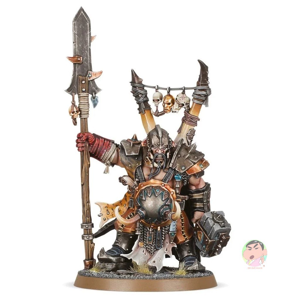 Warhammer AOS Logan Grimnar on Stormrider Resin Kit
