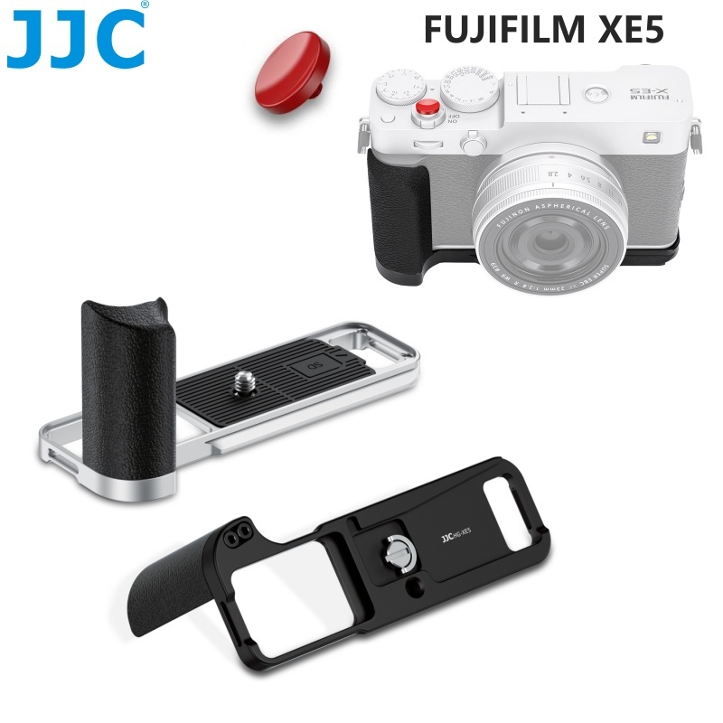 JJC XE5 Hand Grip กล้องมือจับสําหรับ สำหรับกล้อง Fuji Fujifilm X-E5 XE5, Camea L Shape Grip Arca ประ