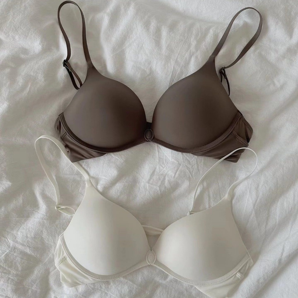 ⭐Summer Girl🖤 ชุดชั้นในผู้หญิง บราตะขอหน้า ดันทรงสวย ไร้โครง ใส่สบาย ระบายอากาศดี สไตล์แฟชั่น