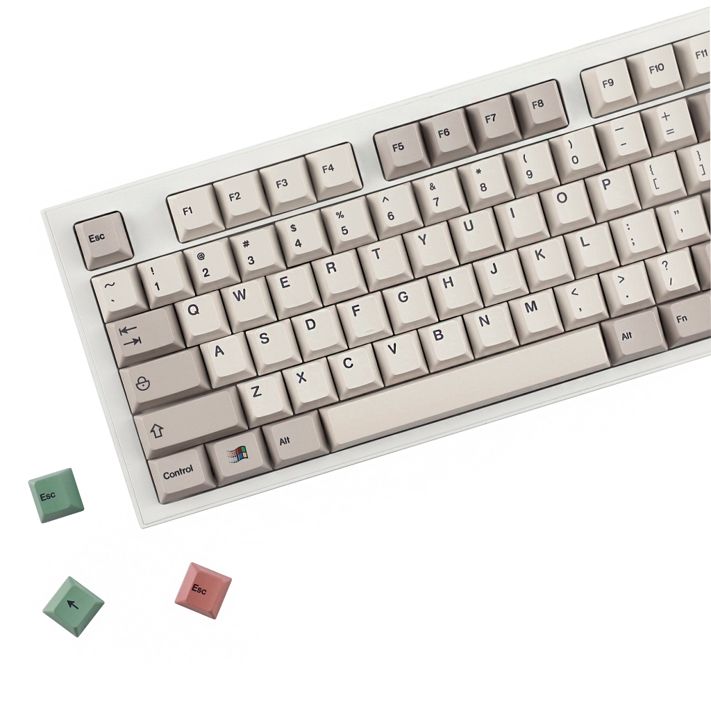 YMDK 160 คีย์ 9009 อังกฤษเกาหลีเยอรมัน QWERTZ โปรไฟล์เชอร์รี่ Dye Sub PBT Keycaps สําหรับ 61 64 87 9