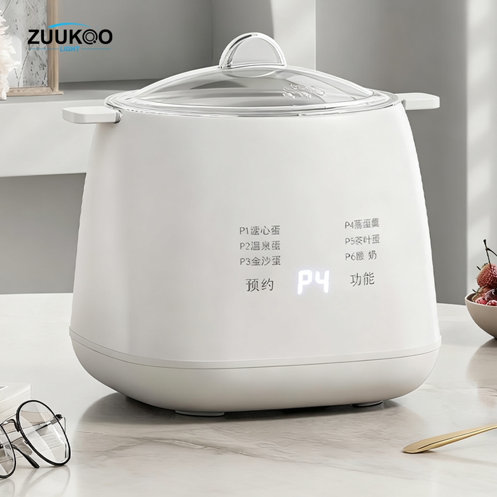 Zuuko เครื่องต้มไข่ เครื่องต้มไข่อัตโนมัติ ต้มไข่ไฟฟ้า ที่นึ่งไข่ เครื่องต้ม หม้อต้มไข่ อัตโนมัติทั้