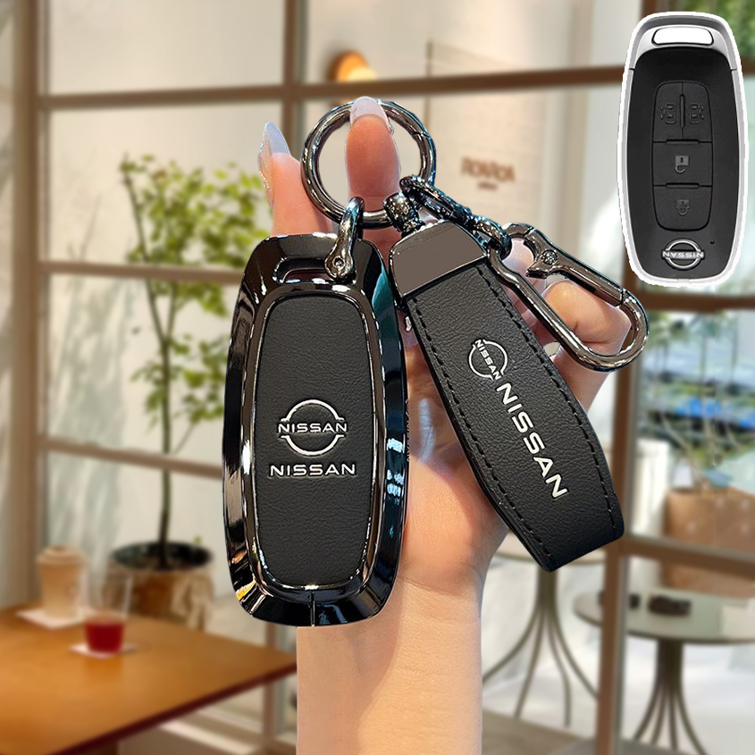 เคสกุญแจรีโมทรถยนต์ 2 3 4 ปุ่ม สําหรับ Nissan serena c28 X-trail T33 Qashqai J12 Teana Almera Altima