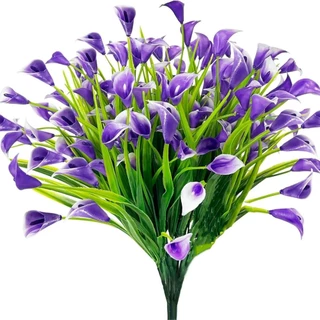 2Bundles Morning Glory ช่อดอกไม้เครื่องประดับตกแต่งดอกไม้ประดิษฐ์จําลองพืชสําหรับตกแต่งบ้านตกแต่งห้อง