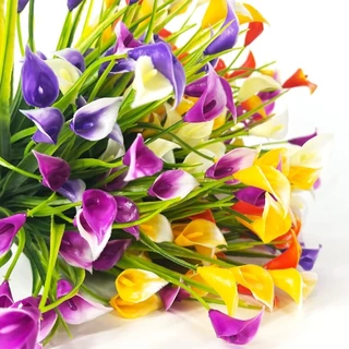 2Bundles Morning Glory ช่อดอกไม้เครื่องประดับตกแต่งดอกไม้ประดิษฐ์จําลองพืชสําหรับตกแต่งบ้านตกแต่งห้อง