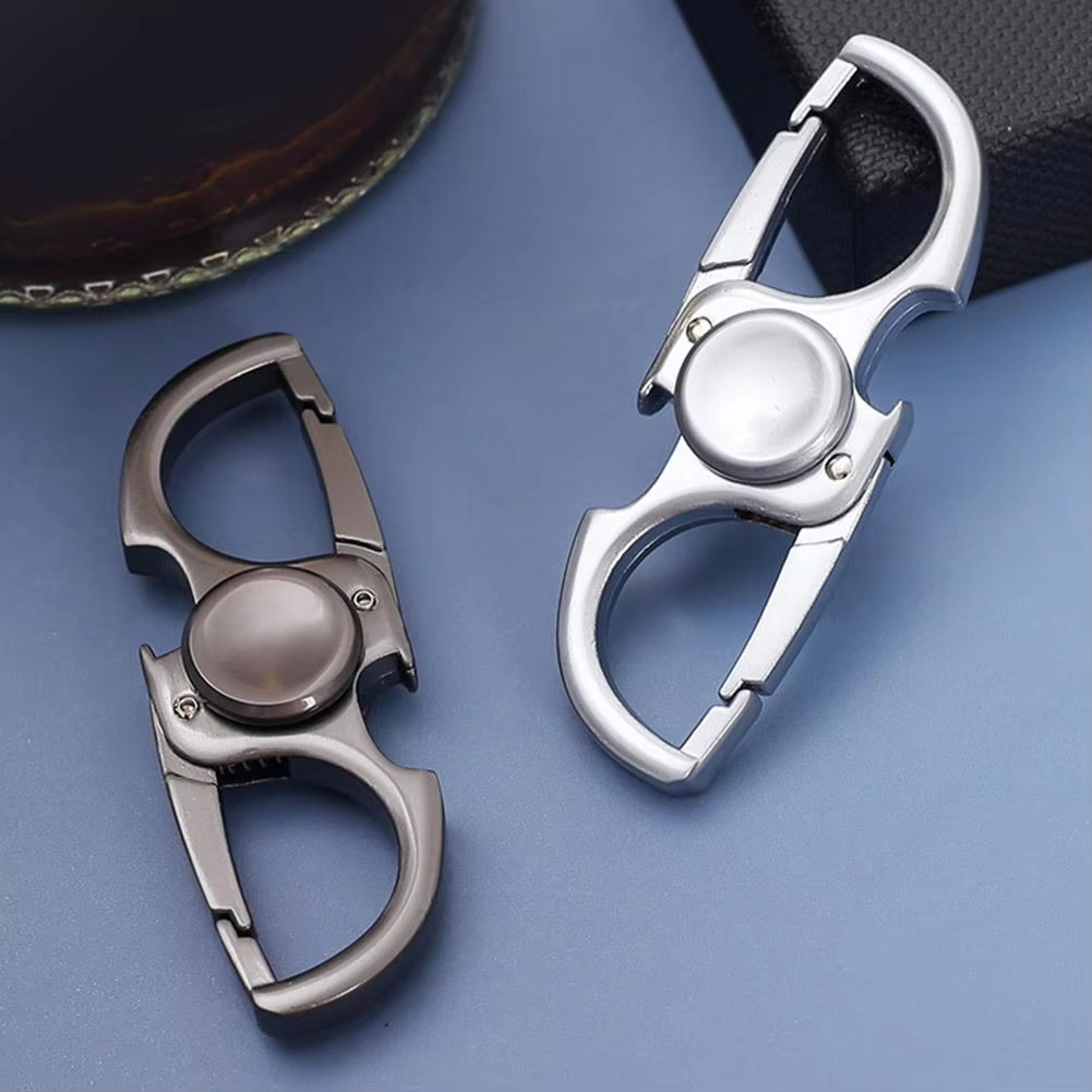 1PC Finger Spinner Fidget Hand Spinner Anti-Anxiety ของเล่นบรรเทาความเครียด Finger Spinner Ketchain 
