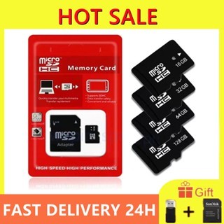 การ์ด Micro SD ความเร็วสูง 4GB 8GB 16GB 32GB 64GB 128GB 256GB 512GB 1TB mini TF card การ์ดจัดเก็บข้อมูล