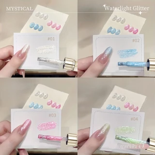 XEIJAYI 15 มล. ยาทาเล็บเจลกลิตเตอร์สีชมพูเนื้อเนียนขนาดใหม่ ติดทนนานเงางาม เหมาะสำหรับร้านทำเล็บและเป็นของขวัญวันหยุด