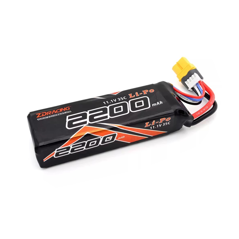 ZD Racing MT16 BX12 RX12 1/12 RC รถ 2200mah 11.1V 3S 35C Lipo แบตเตอรี่