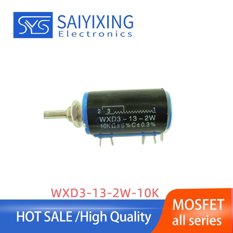 4PCS WXD3-13-2W-10K Multi-Circle Potentiometer 2W WXD3-13-2W 10K Potentiometer