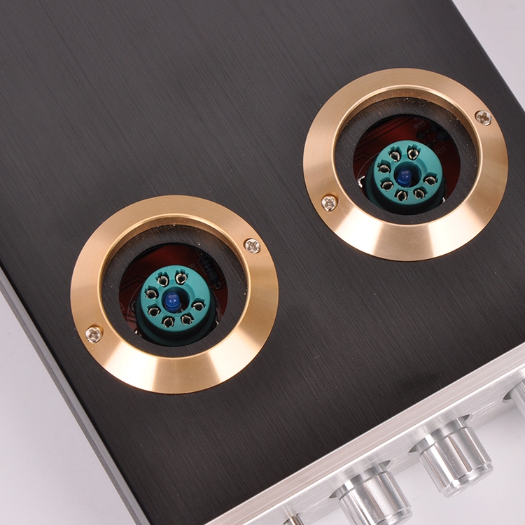 พีเจ. MIAOLAI M7 หลอดบลูทูธเครื่องขยายเสียงด้านหน้า 6K4 หลอดไฮไฟ preamplifier สามารถอัพเกรด 6J1 GE56