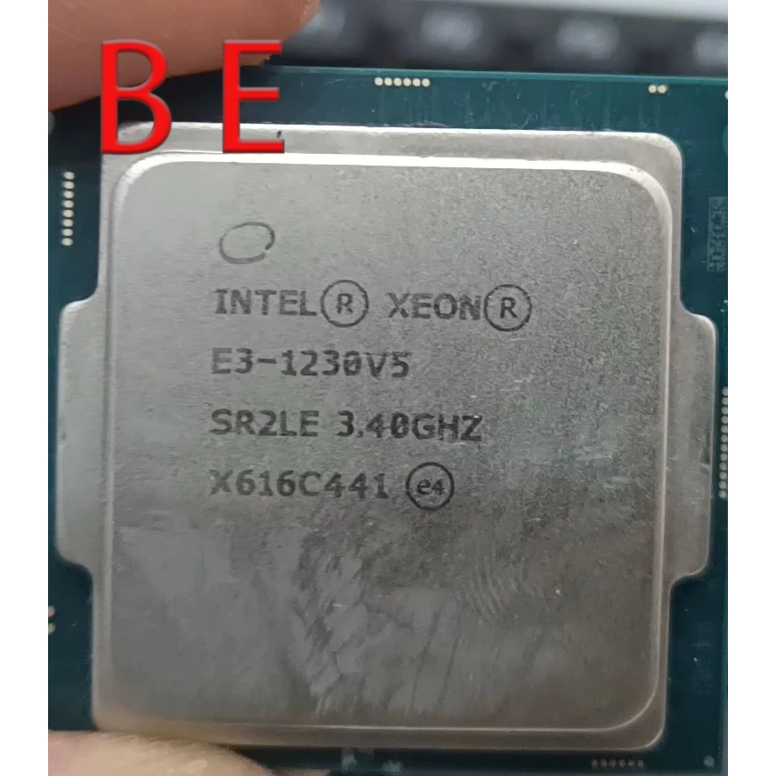 Xeon E3-1230 V5 LGA 1151 โปรเซสเซอร์ CPU SR2CN 3.40GHz 4 Core 8MB คอมพิวเตอร์เดสก์ท็อป