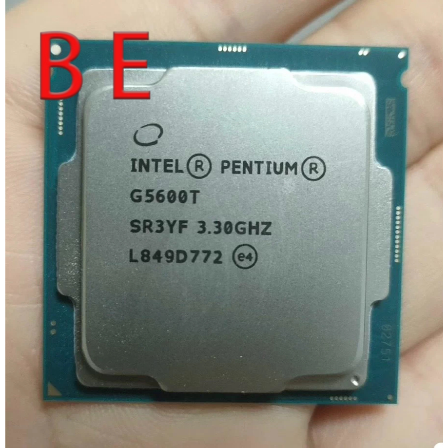 8Th Gen Pentium G5600T LGA 1151 โปรเซสเซอร์ CPU 3.3 GHz Dual-Core 4MB 35W