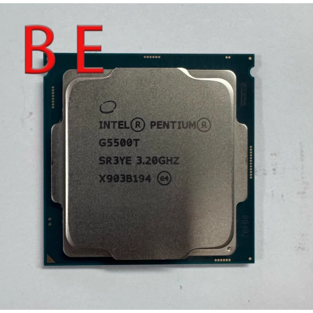 8ThGen Pentium G5500T LGA 1151 โปรเซสเซอร์ CPU Coffee Lake 3.2 GHz Dual-Core