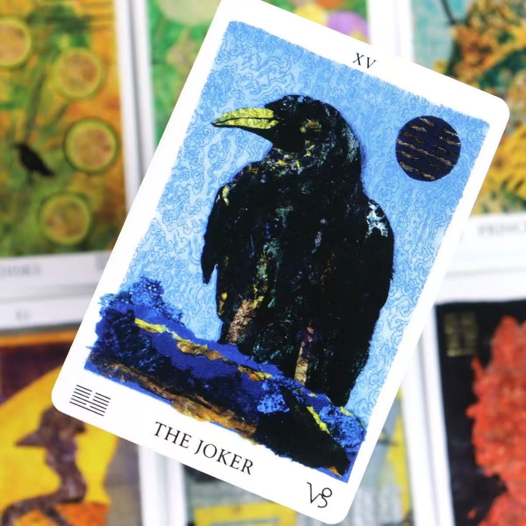 Awakening Aeon ไพ่ทาโรต์เกมกระดานภาษาอังกฤษการ์ดเกม Awakening Aeon 82 การ์ดโปร่งใส