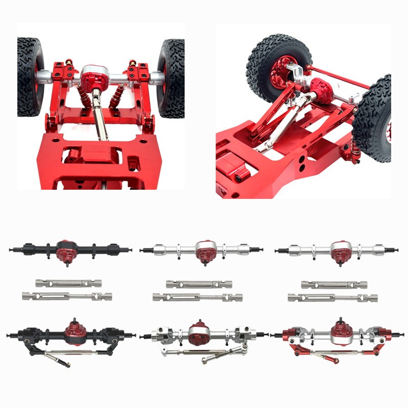 StarshipRC MN82T LC79 MN82S MN82Pro MN82 MN99S V2 MN98 V2 รีโมทคอนโทรลรถอัพเกรดด้านหน้าและด้านหลังเพ