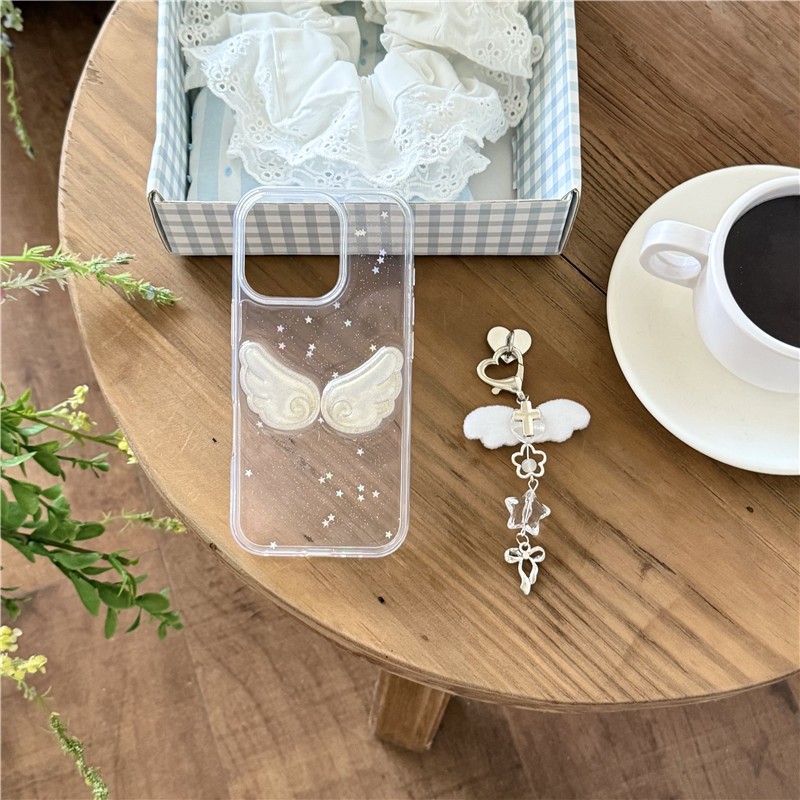 IPhone 17 Pro max 16 Pro max ลายปีกดาว TPU materia Epoxy resin กระบวนการเคสโทรศัพท์ ราคา ถูกที่สุด ดีลบีเคเค แกลเลอรีภาพที่ 6