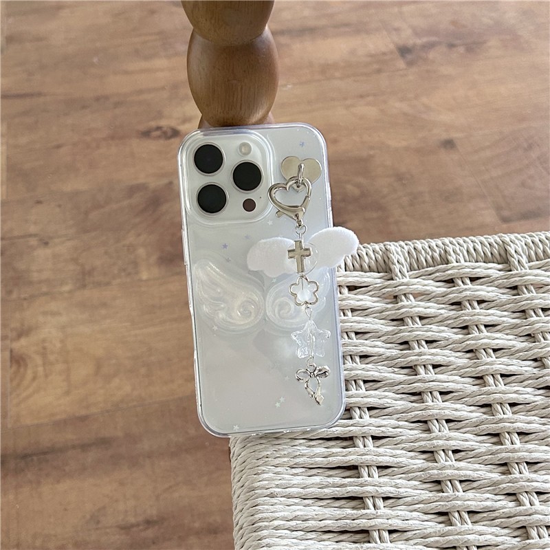 IPhone 17 Pro max 16 Pro max ลายปีกดาว TPU materia Epoxy resin กระบวนการเคสโทรศัพท์ ราคา ถูกที่สุด ดีลบีเคเค