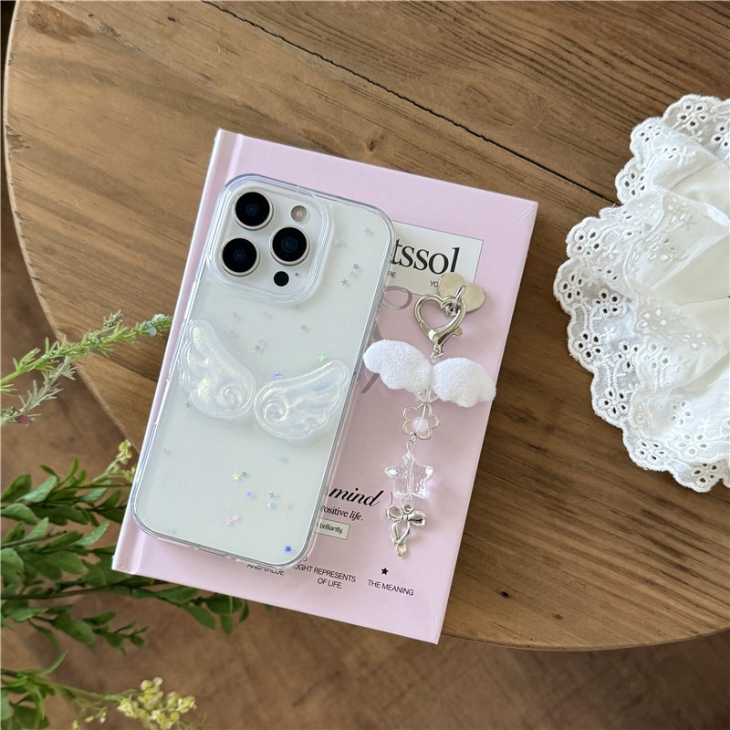 IPhone 17 Pro max 16 Pro max ลายปีกดาว TPU materia Epoxy resin กระบวนการเคสโทรศัพท์ ราคา ถูกที่สุด ดีลบีเคเค แกลเลอรีภาพที่ 3
