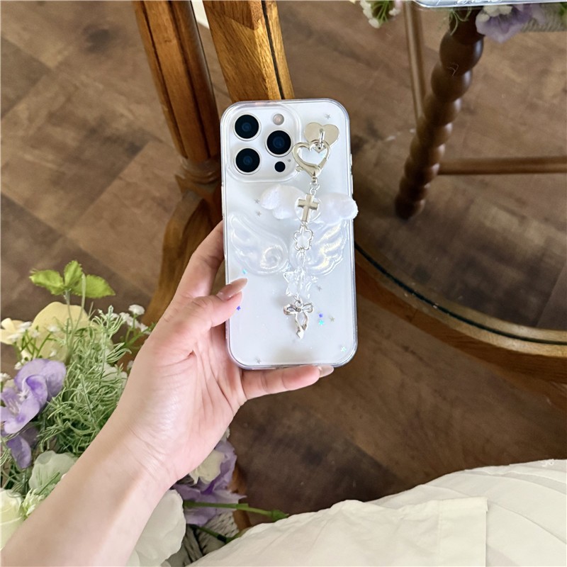 IPhone 17 Pro max 16 Pro max ลายปีกดาว TPU materia Epoxy resin กระบวนการเคสโทรศัพท์ ราคา ถูกที่สุด ดีลบีเคเค แกลเลอรีภาพที่ 8