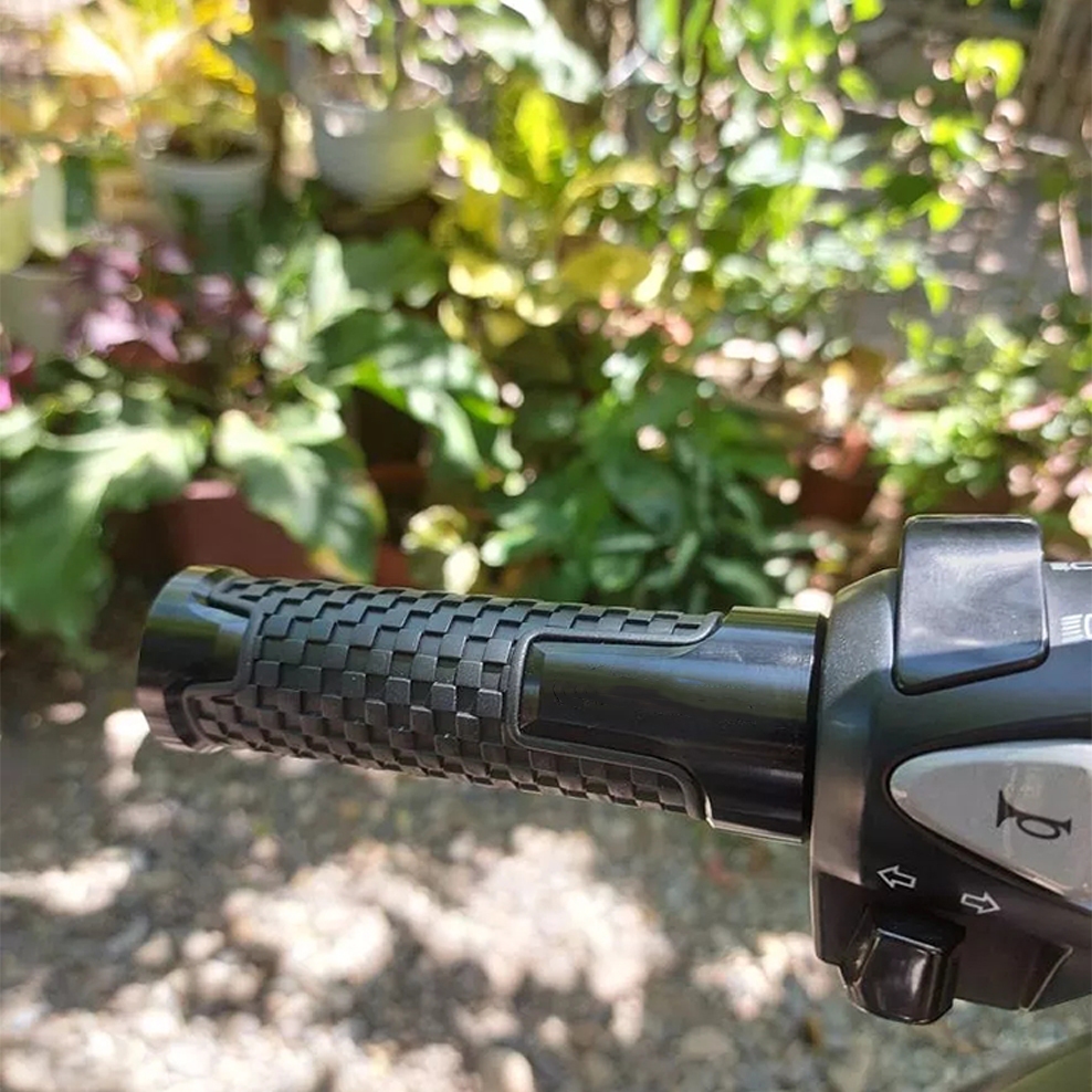 สําหรับ Honda LEAD125 LEAD 100 110 ทุกปี ปลอกแฮนด์รถจักรยานยนต์ CNC Hand Thruster Grips ราคา ถูกที่สุด ดีลบีเคเค แกลเลอรีภาพที่ 2