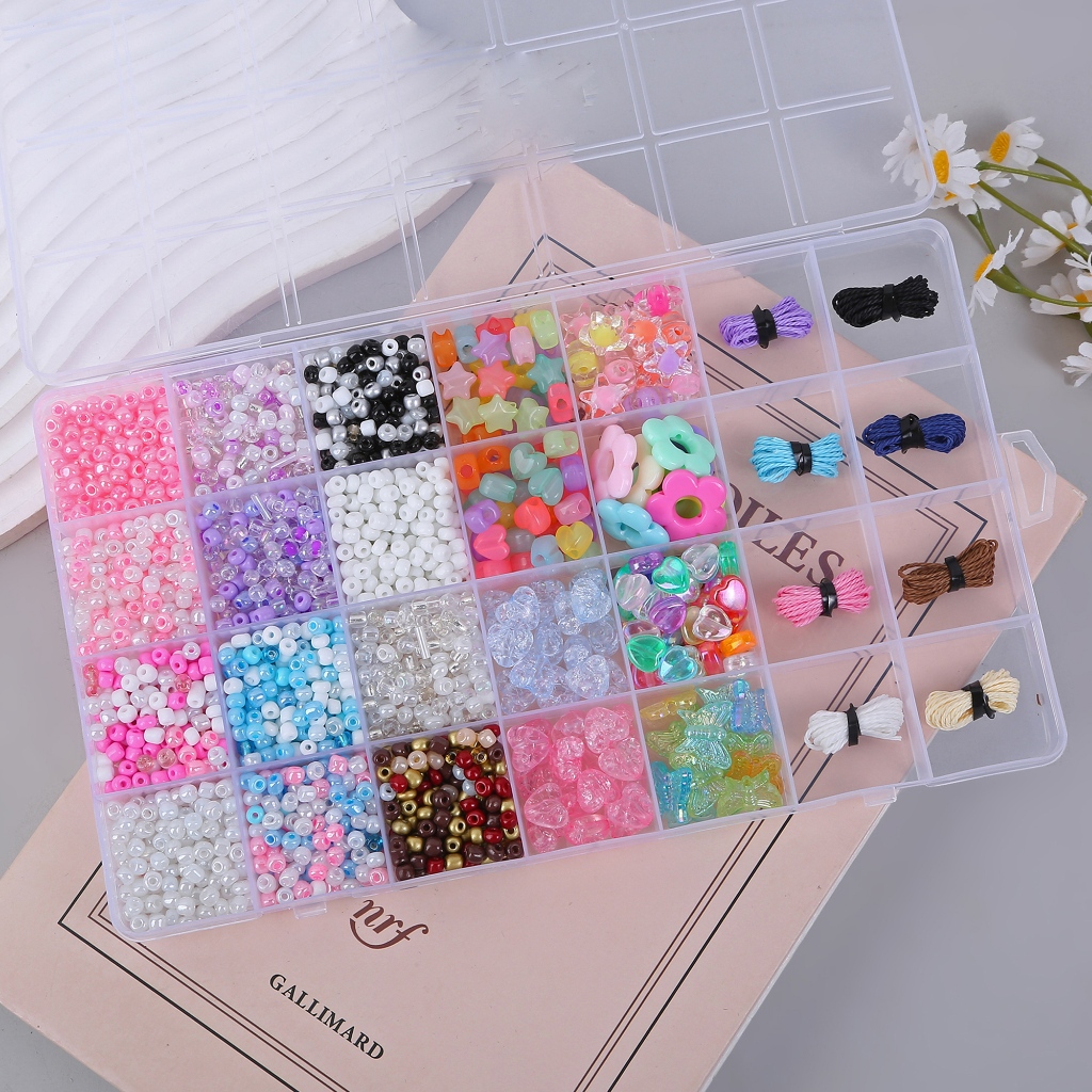 จี้สร้อยข้อมือยาว 3 เมตร พร้อมกล่อง มีหลายสีให้เลือก - รูปที่ 7