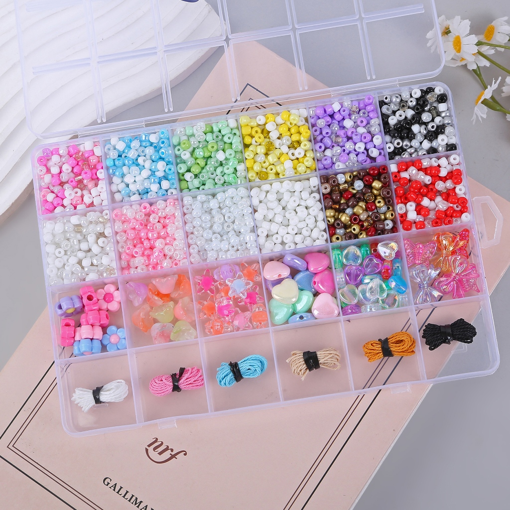 จี้สร้อยข้อมือยาว 3 เมตร พร้อมกล่อง มีหลายสีให้เลือก - รูปที่ 6