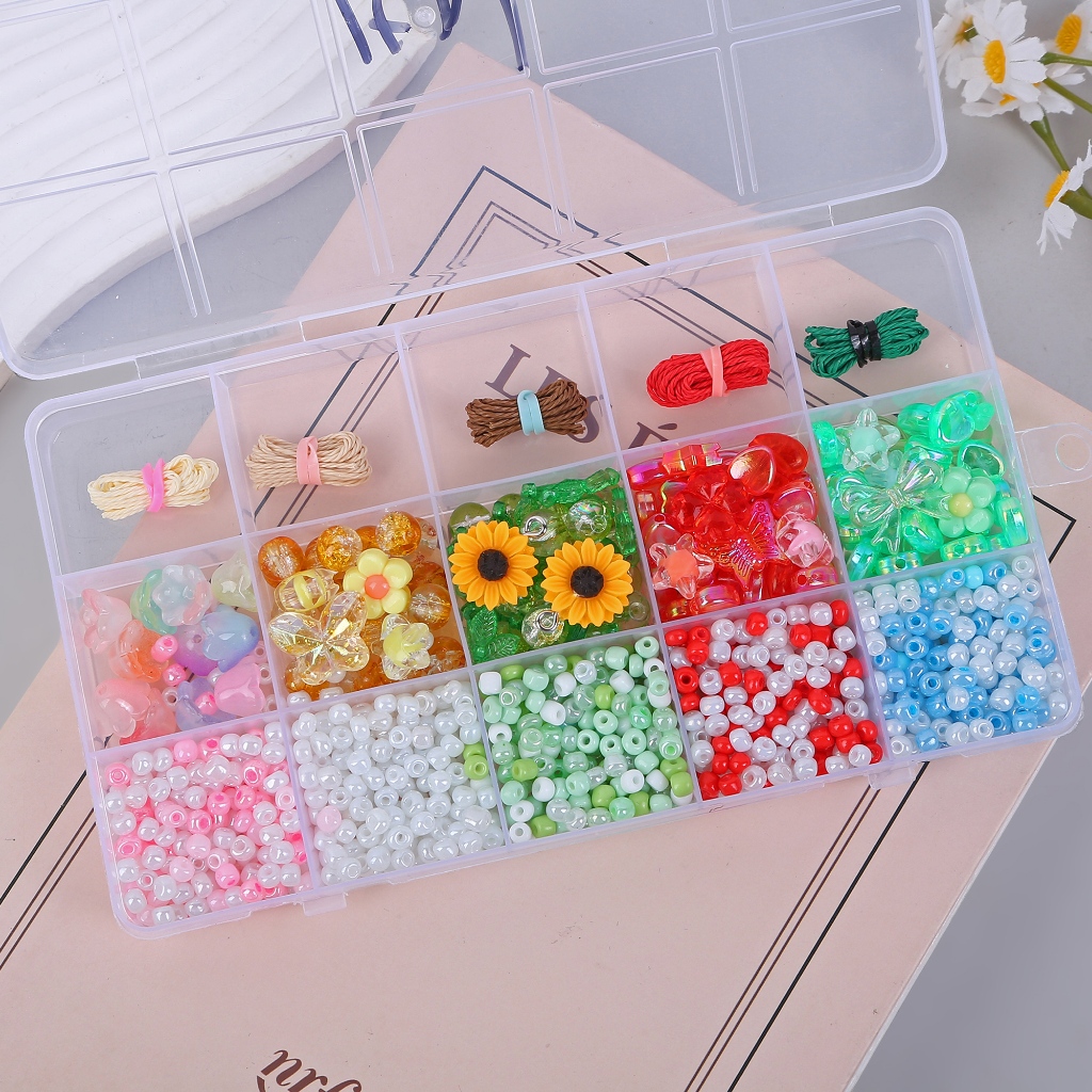 จี้สร้อยข้อมือยาว 3 เมตร พร้อมกล่อง มีหลายสีให้เลือก - รูปที่ 4