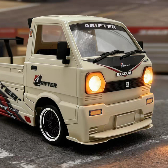 WPL D14S 1/10 brueshless 4WD drift รถบรรทุก RC รูปที่ 4