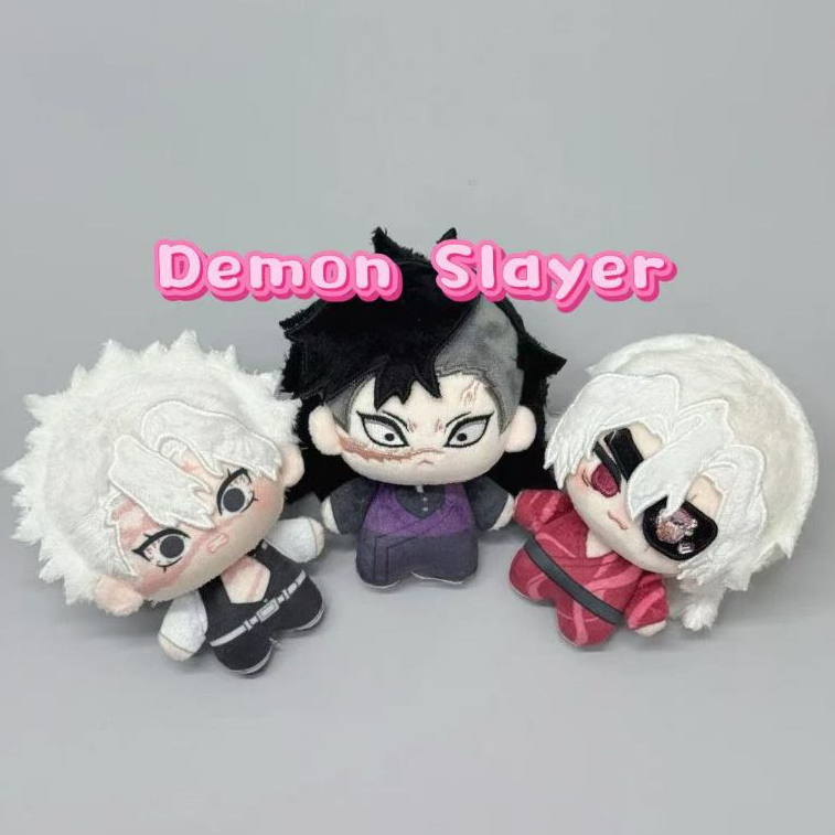 Anime Demon Slayer ตุ๊กตาตุ๊กตาน่ารัก Shinazugawa Sanemi Shinazugawa Genya Uzui Tengen ตุ๊กตาพวงกุญแ