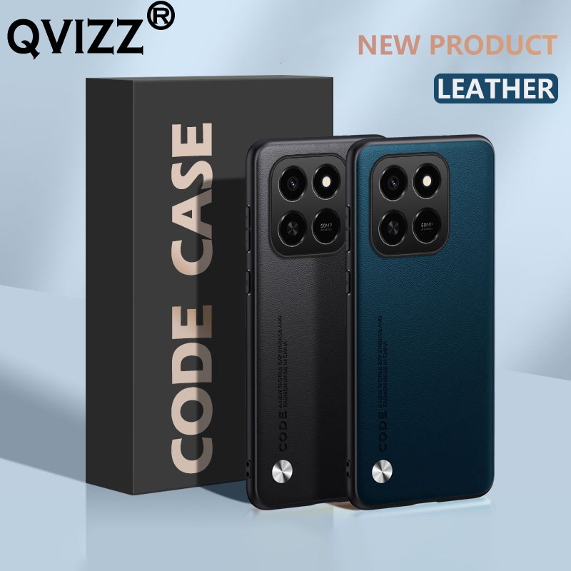 ปลอกหนังสําหรับ Huawei Honor X7d 4G 5G HonorX7d LGN-LX1 เคสโทรศัพท์หรูหราคาร์บอนไฟเบอร์ Ultra-thin S