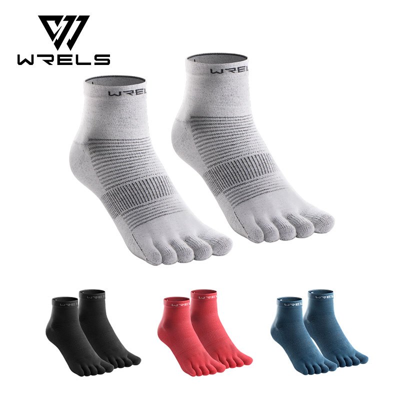 ถุงเท้าสำหรับวิ่ง VELS ระบายอากาศได้ แบบห่อหุ้มส้นและหัวแม่มือ #WZ2072
