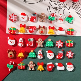 St. Kunkka 10 ชิ้น ฮาโลวีนและคริสต์มาส ปะเก็นเรซิน สำหรับทำเ…