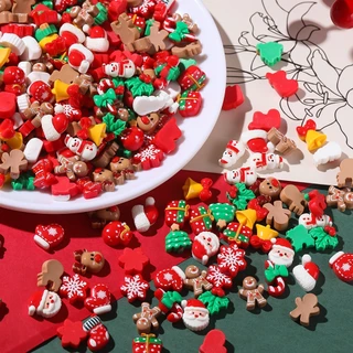 ปะเก็น DIY 10 ชิ้น สำหรับงานฮาโลวีนและคริสต์มาส ใช้ทำเครื่องประดับน่ารัก