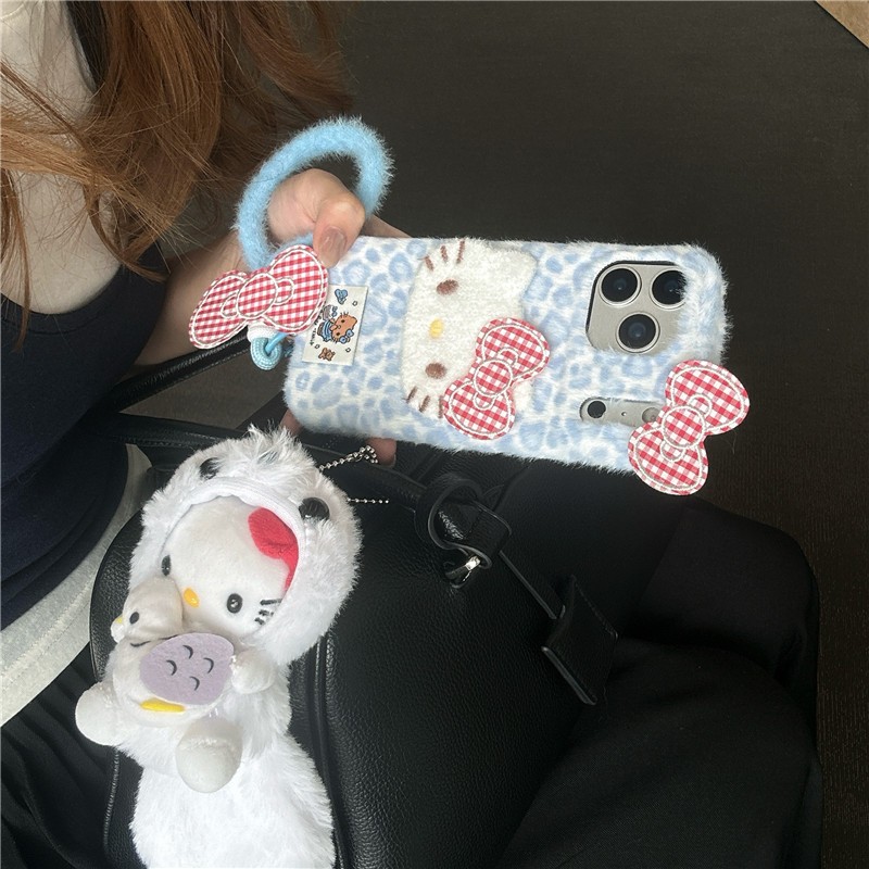 IPhone 17 Pro max 16 pro max เคสโทรศัพท์วัสดุสักหลาดลายแมวลายเสือดาว - รูปที่ 4