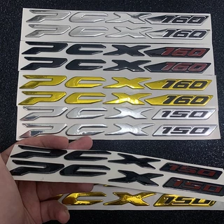 สติ๊กเกอร์โลโก้ PCX 160 150 ชุด 2 ชิ้น สำหรับการตกแต่ง รถจักรยานยนต์