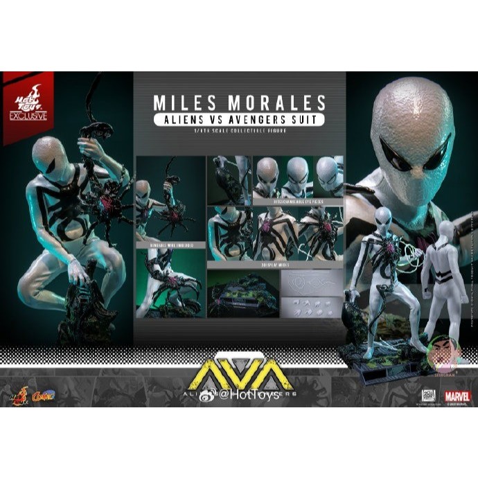Hot Toys CMS027 Aliens Vs. ฟิกเกอร์สะสม Avengers 1/6th Scale 尔斯
