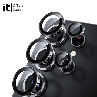 [it]Samsung S26Ultra S25Ultra S24Ultra S25FE S23Ultra ฟิล์มกระจกนิรภัย เลนส์กล้องกันรอยขีดข่วน ขอบบาง ตัวป้องกันเลนส์ ฝาครอบกล้องสําหรับ